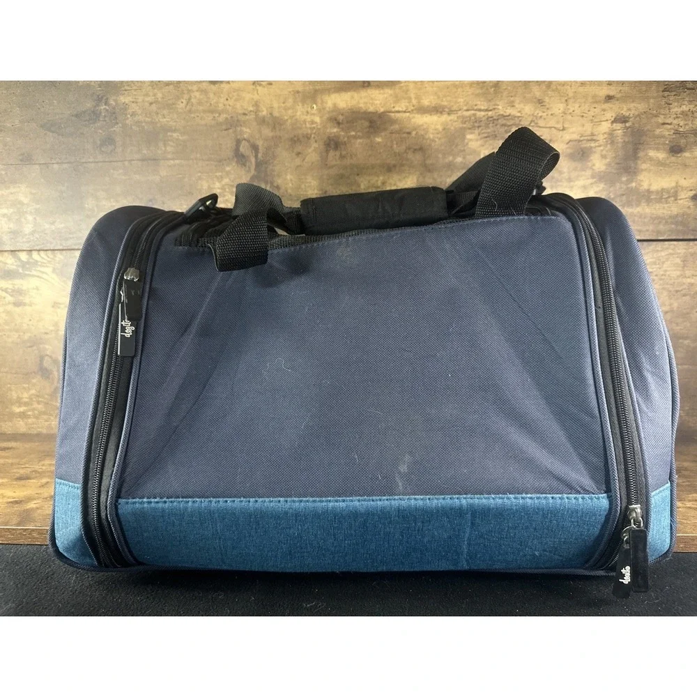 Dogit Explorer Soft Pet Carrier Tote Black/Blue Fast Shipping Shoulder Strap